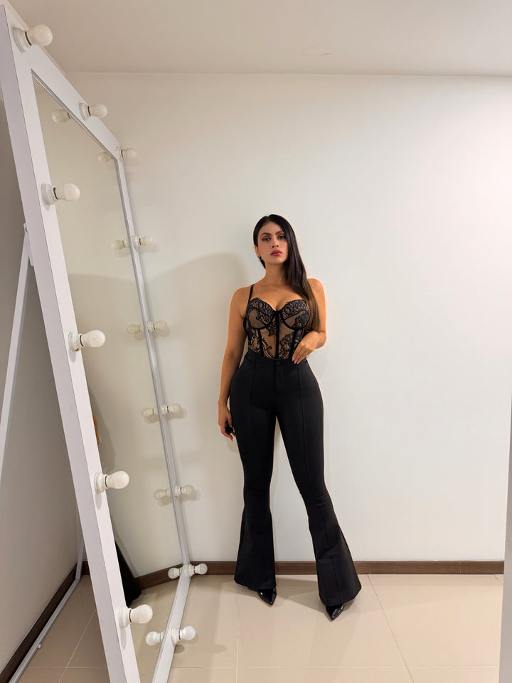PANTALON FAJA GLAM CAMPANA