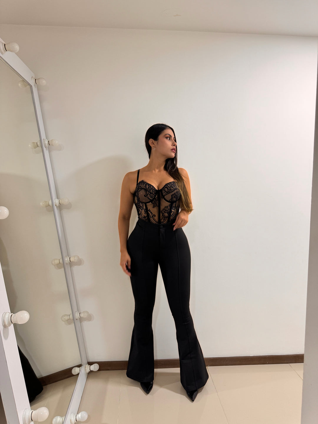 PANTALON FAJA GLAM CAMPANA